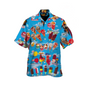 Sommerliches Herrenhemd mit Eiscreme-Print – Luca