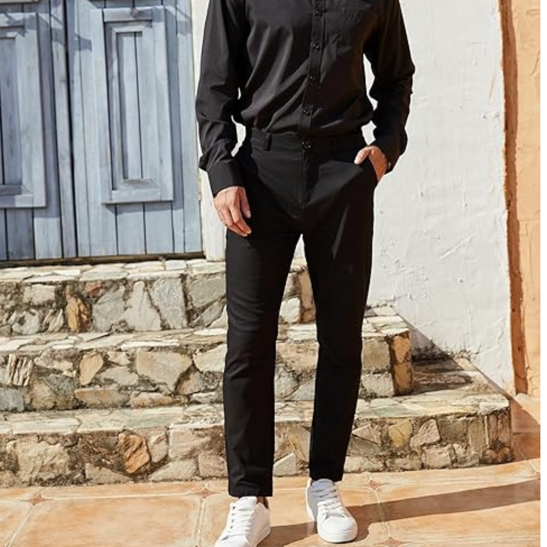 Slim Fit Stretch Herrenhose - Boaz