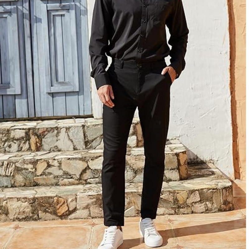 Slim Fit Stretch Herrenhose - Boaz