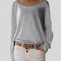 Bequemer Damenpullover mit langen Ärmeln – Soraya