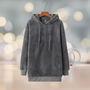 Weiche Damen-Hoodieweste für den Herbst – Amalia
