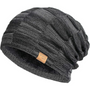 Slouch Beanie – Warme gestrickte Wintermütze - Luca