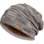 Slouch Beanie – Warme gestrickte Wintermütze - Luca