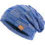 Slouch Beanie – Warme gestrickte Wintermütze - Luca