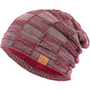 Slouch Beanie – Warme gestrickte Wintermütze - Luca