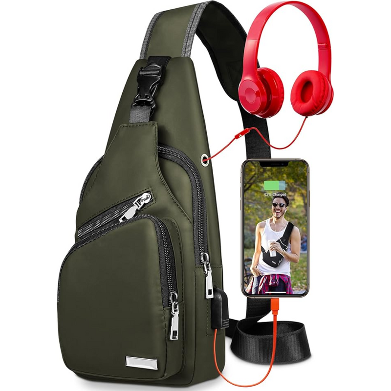Multifunctional Waterproof Sling Bag - WaveSling