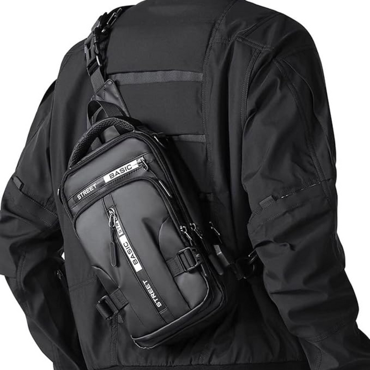 Compacte Crossbody Sling Backpack - UrbanLite