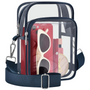 Kleine durchsichtige Handtasche mit abnehmbarem Riemen - MiniVue