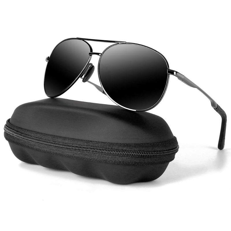 Premium Polarized Aviator Sunglasses - Joey