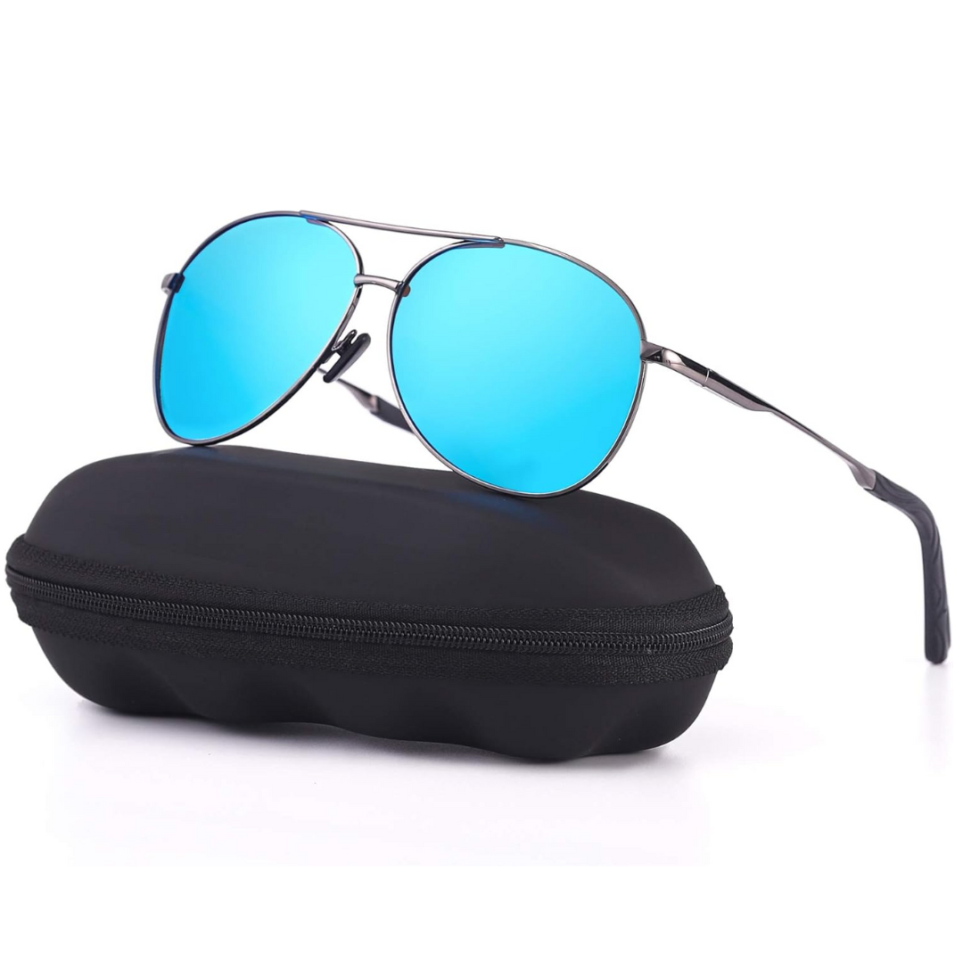 Premium Polarized Aviator Sunglasses - Joey
