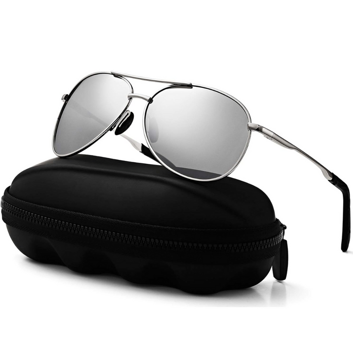 Premium Polarized Aviator Sunglasses - Joey