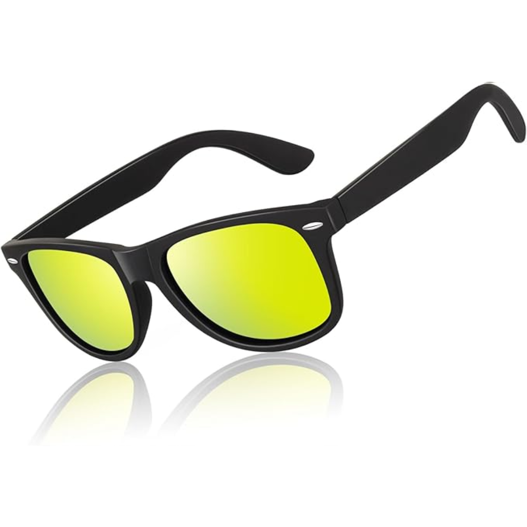 Classic 80's Retro Polarized Sunglasses - Jamie