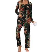 Comfy 2-Piece Lounge Pajamas with Pockets - Laetitia