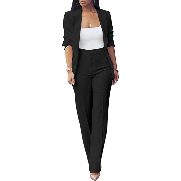 Trendy Women's Blazer Set - Quina