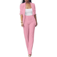 Trendy Women's Blazer Set - Quina
