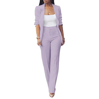 Trendy Women's Blazer Set - Quina
