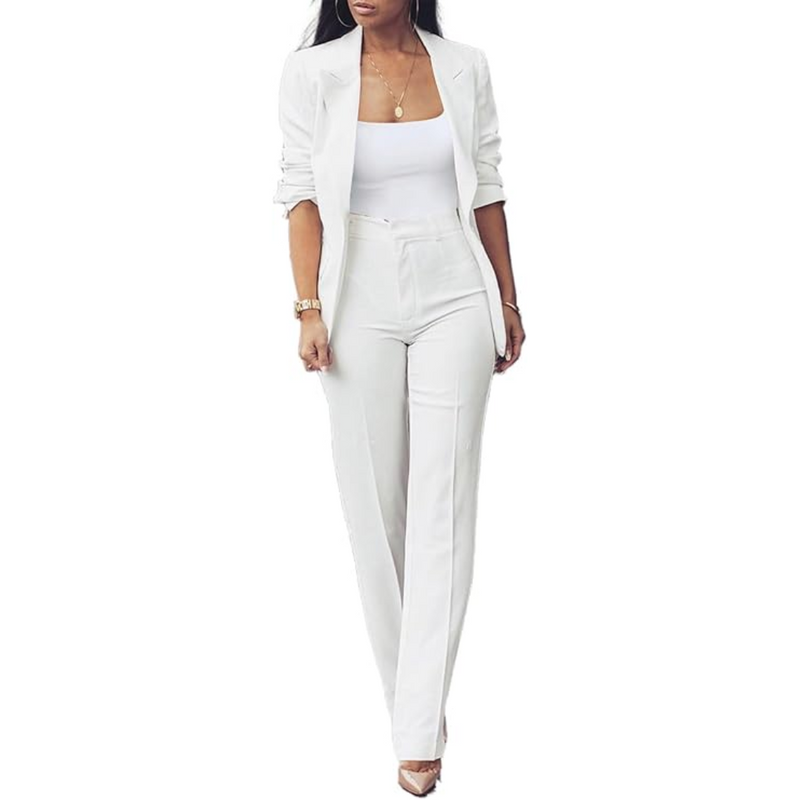 Trendy Women's Blazer Set - Quina