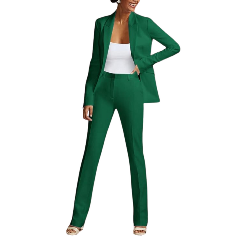 Trendy Women's Blazer Set - Quina