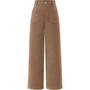 Legere Weite Palazzo-Hose mit hoher Taille und Taschen - Clarissa