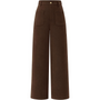 Legere Weite Palazzo-Hose mit hoher Taille und Taschen - Clarissa