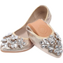Glitzernde Strass Ballerina Flats - Yelena