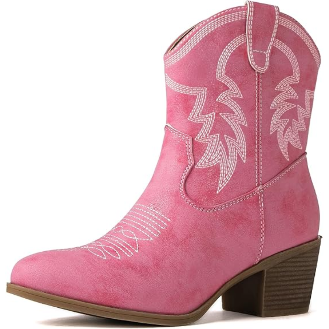 Classic Mid-Calf Cowgirl Boots - Tammy
