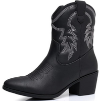 Classic Mid-Calf Cowgirl Boots - Tammy