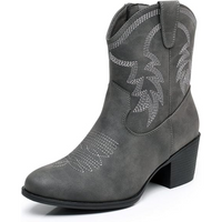 Classic Mid-Calf Cowgirl Boots - Tammy