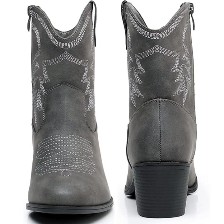 Classic Mid-Calf Cowgirl Boots - Tammy