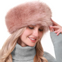 Winter Haarband aus Imitatpelz – Olga