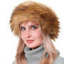 Winter Haarband aus Imitatpelz – Olga