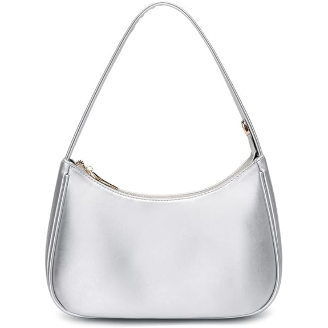 Mini Hobo Tas met Rits - Sabrina