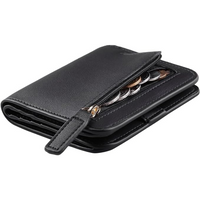 Compact RFID-Blocking Luxury Leather Women's Wallet - Elvira