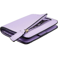 Compact RFID-Blocking Luxury Leather Women's Wallet - Elvira
