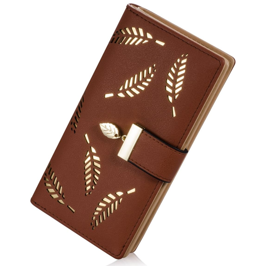 Long Leaf Lederbrieftasche - Leanne