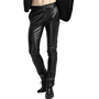 Herren Tapered Bikerhose aus Kunstleder - Victor