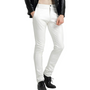Herren Tapered Bikerhose aus Kunstleder - Victor