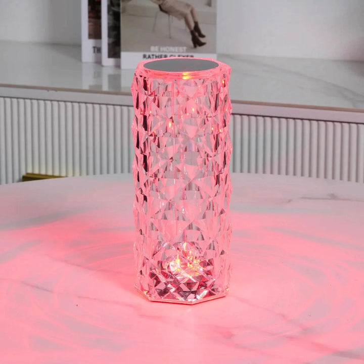 Kristall-Tischlampe mit Touchsteuerung - Aurora