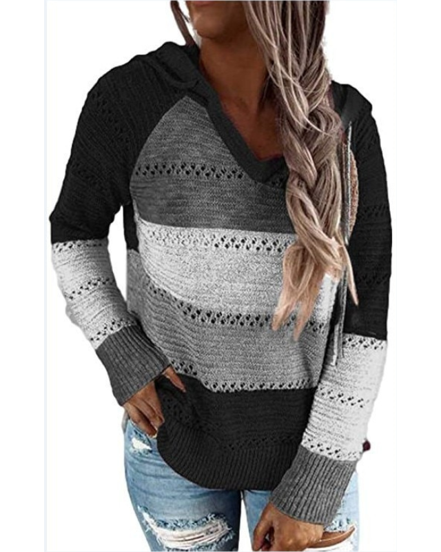 Stilvoller Gestrickter Damenpullover - Aurora