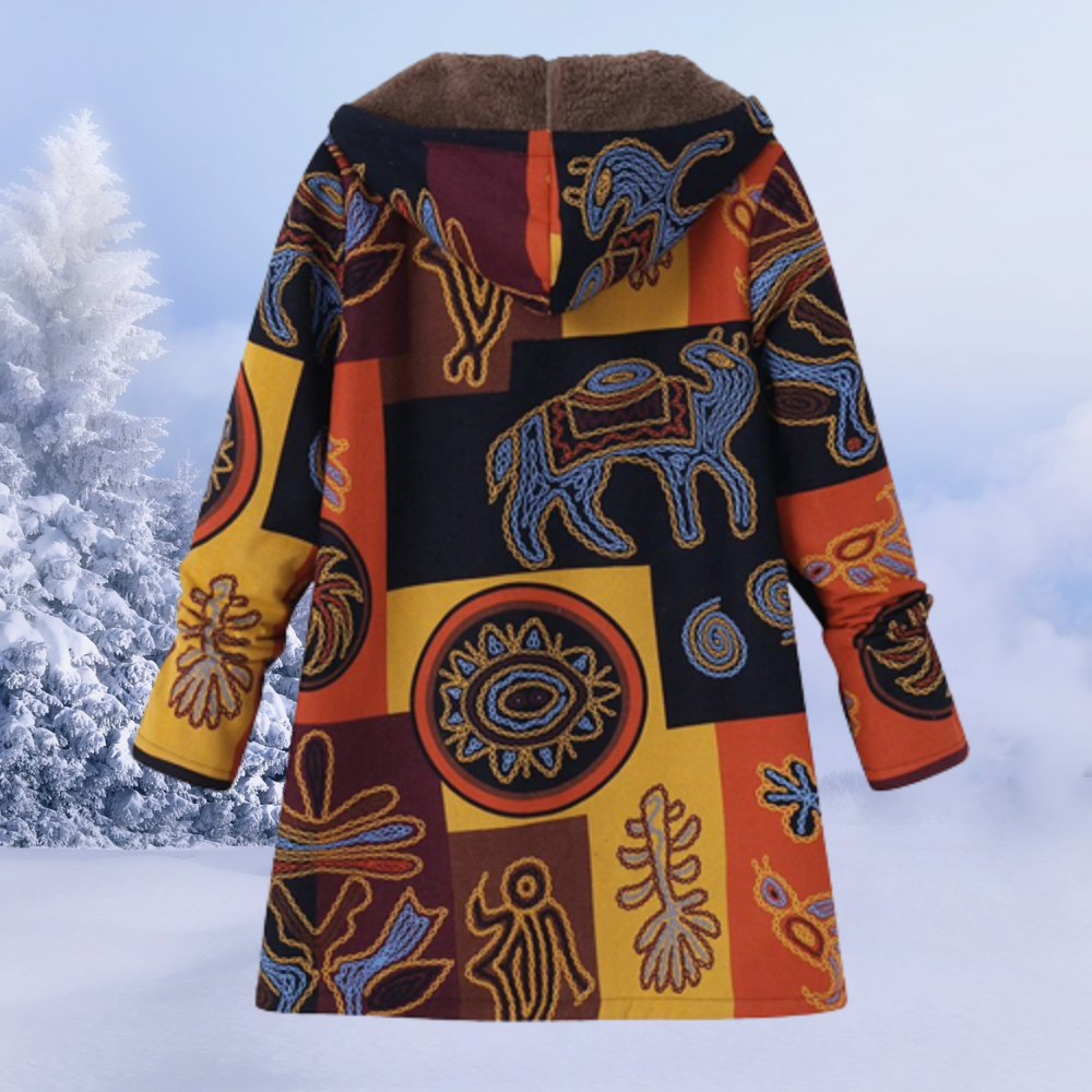 Bequemer Damen-Wintermantel - Liora