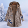 Bequeme Damen Winterjacke mit Blumenmuster - Ivy