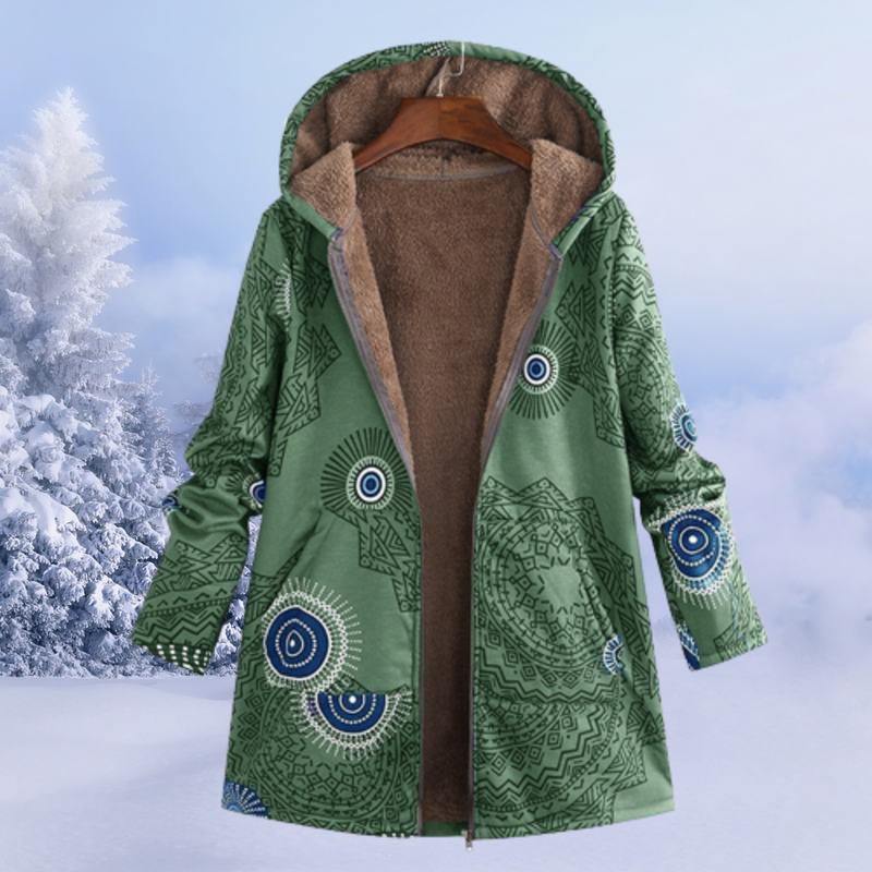 Bequemer Damen-Wintermantel - Liora