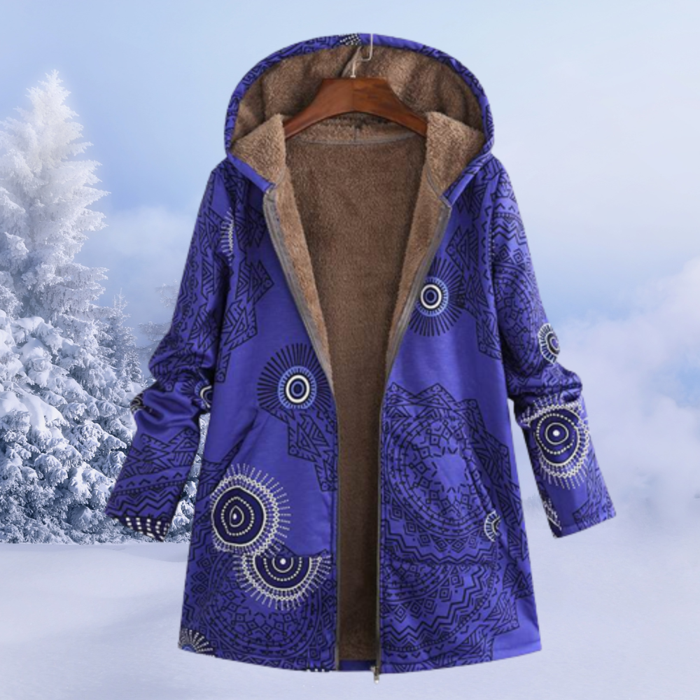 Bequemer Damen-Wintermantel - Liora
