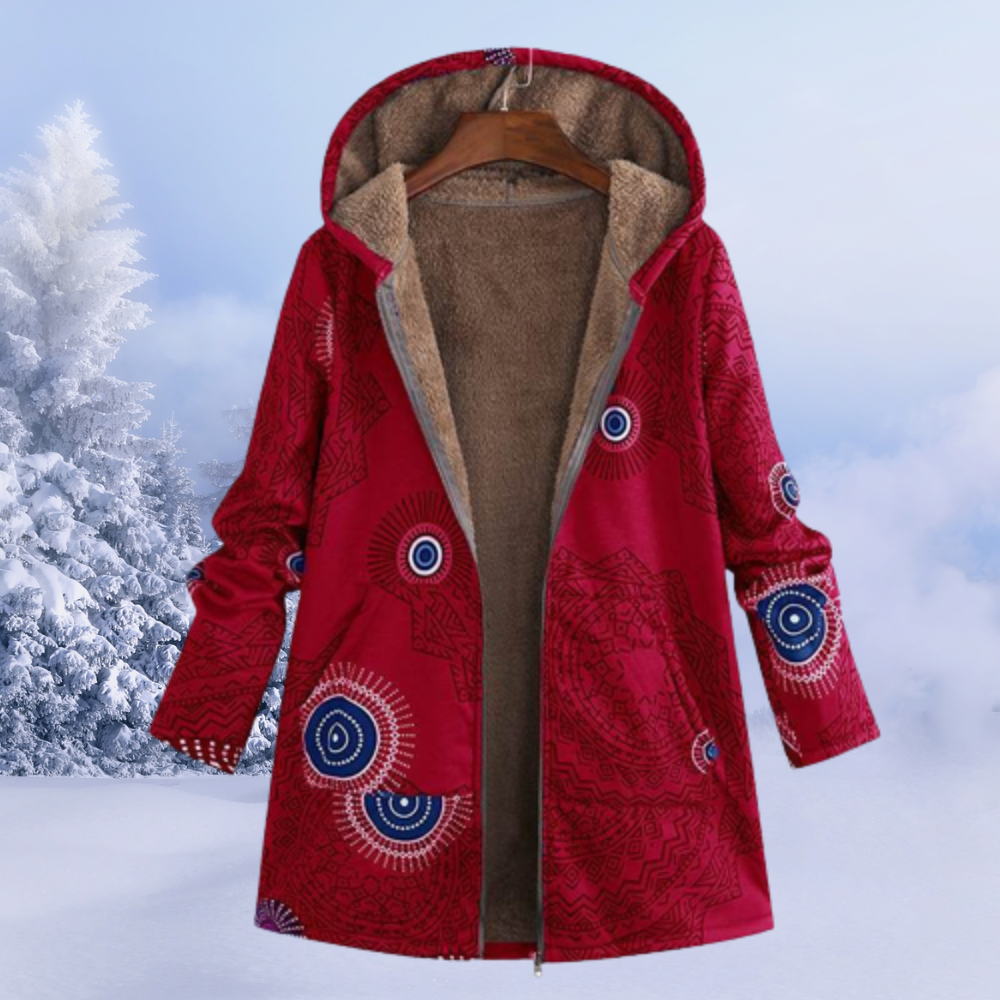 Bequemer Damen-Wintermantel - Liora
