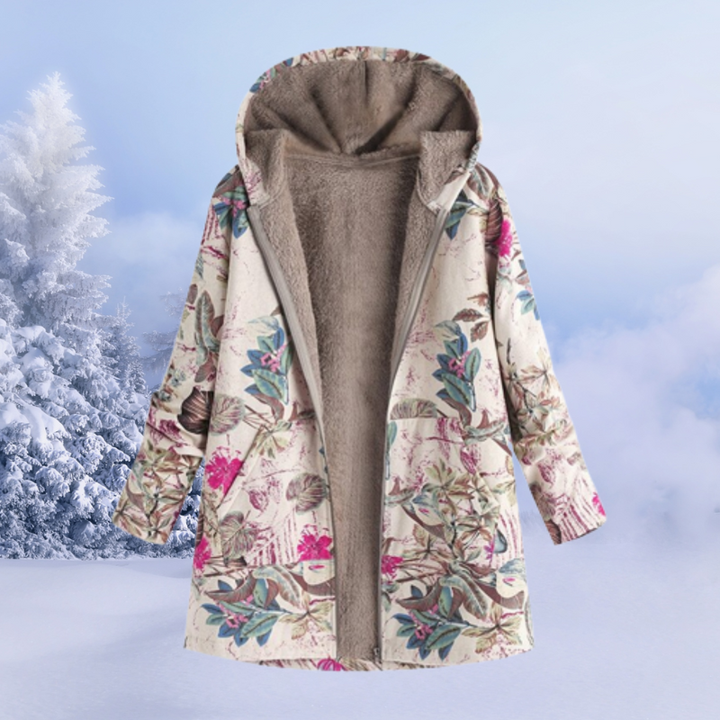 Bequemer Damen-Wintermantel - Liora