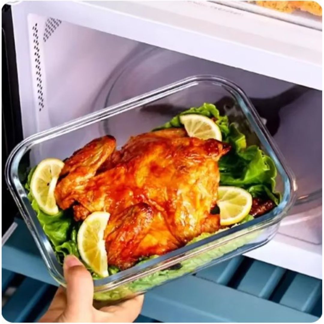 Lunchbox aus Borosilikatglas - GlassGuard Bento