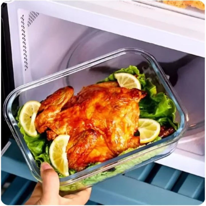 Lunchbox aus Borosilikatglas - GlassGuard Bento