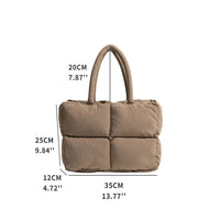 Stilvolle Puffer-Schultertasche - Aurora
