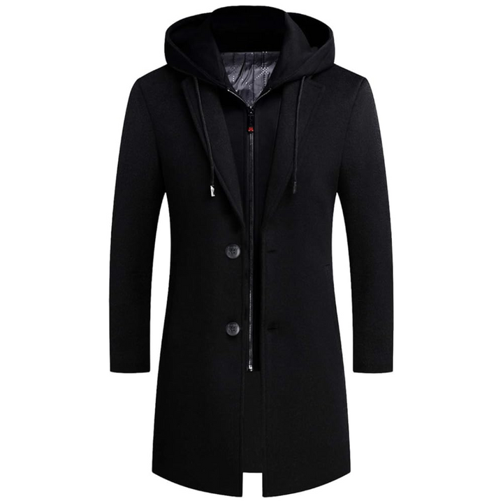 Herren Winter Trenchcoat aus Wollmischung - Liam