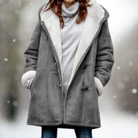 Stilvolle Wildleder-Fleecejacke für Damen - Camilla
